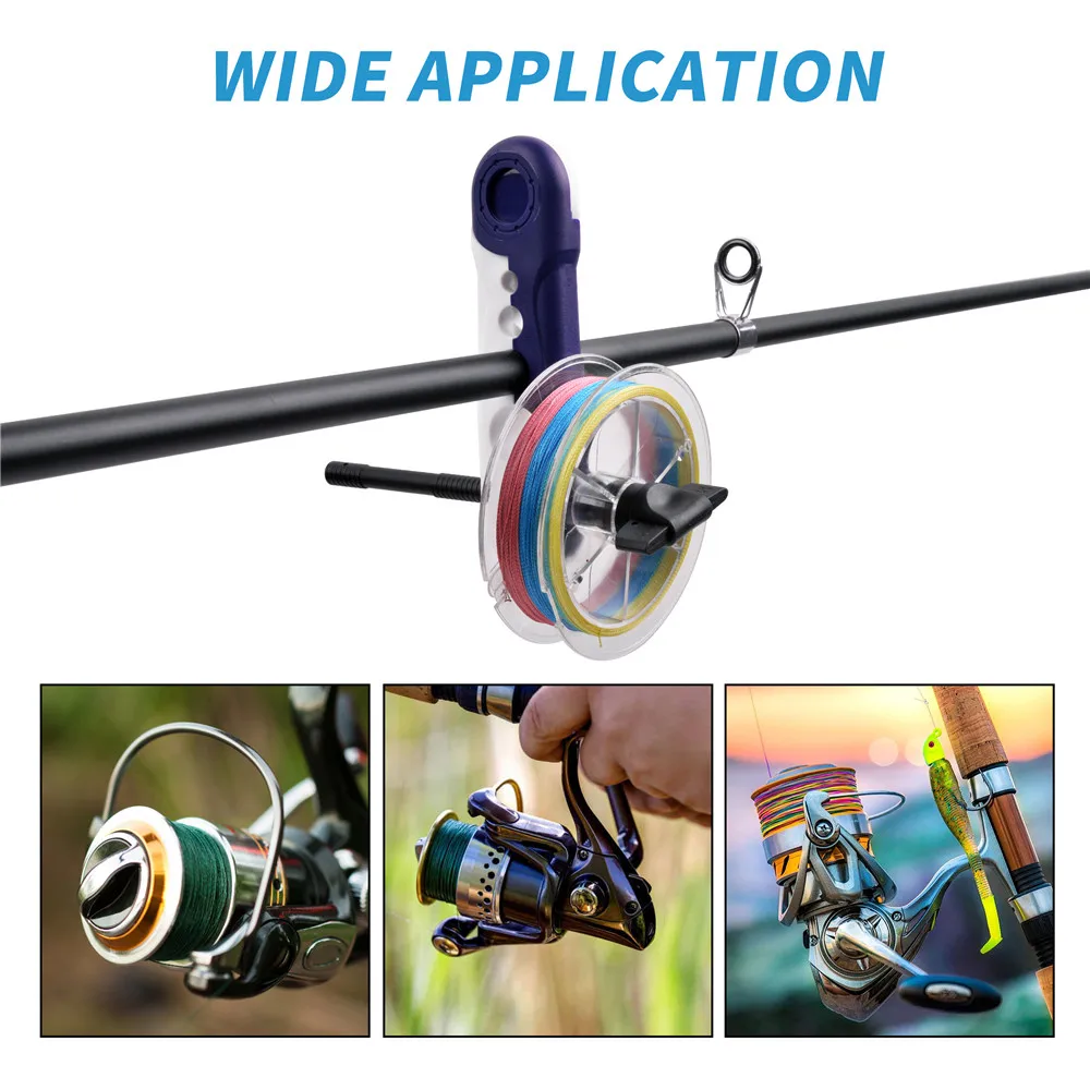 Портативная универсальная катушка для Намотки лески рыболовная снасть