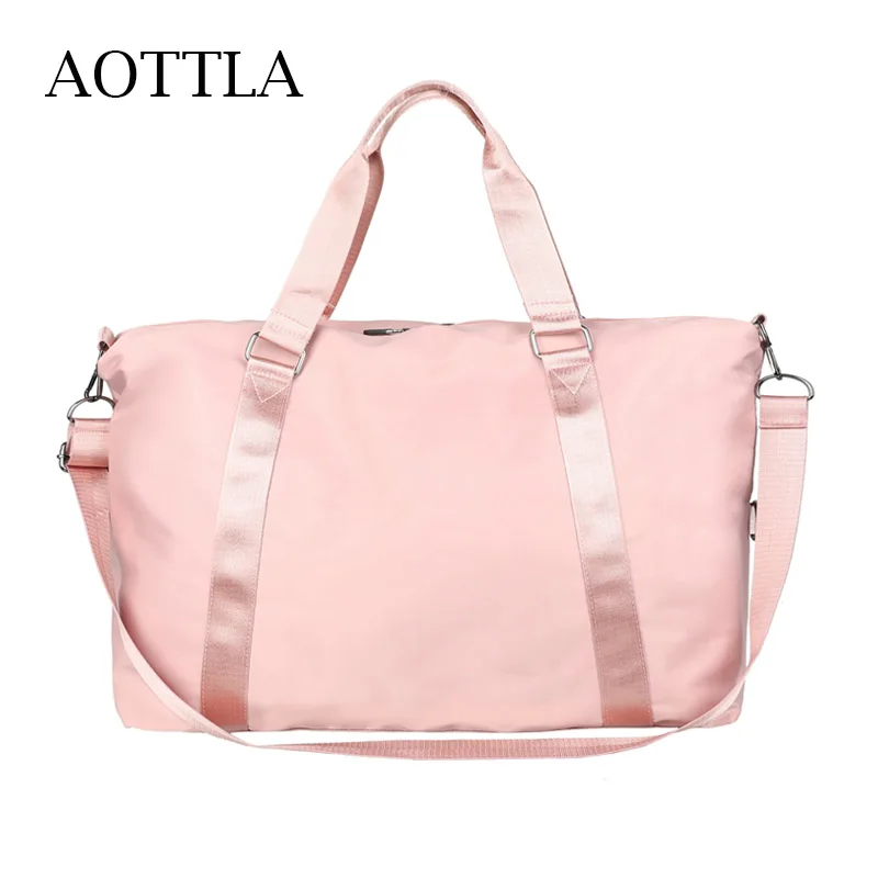 

AOTTLA Women's Handbag High Quality Travel Bags Solid Color Large Women's Bag Fashion Casual Duffle Bag Shoulder Crossbody Bags