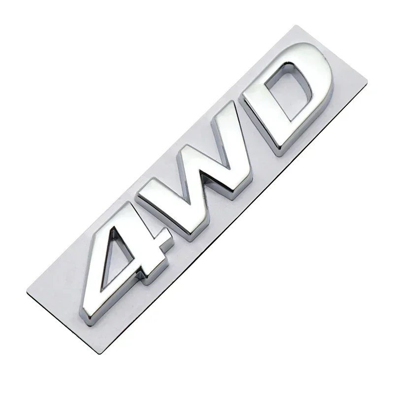 

4WD логотип автомобиля задняя наклейка на багажник для Hyundai Sonata Encino Reina Elantra Tucson Mistra Veloster Rohens Genesis модификация значка