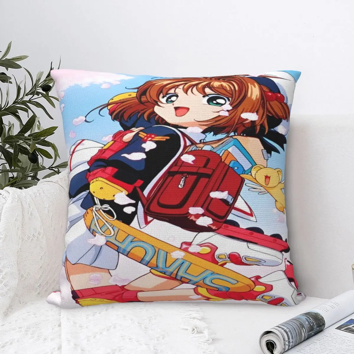 Наволочки Cardcaptor Sakura The Starry Magician наволочки для подушки диванных подушек мягкие и