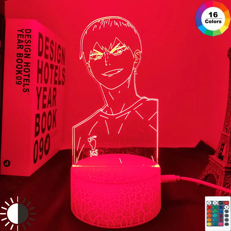 

3d Manga Haikyuu Tobio Kageyama Figure 3d Lamp For Home Decor Boyfriend Birthday Gift Nightlight Anime Led Light Haikyu Bedroom