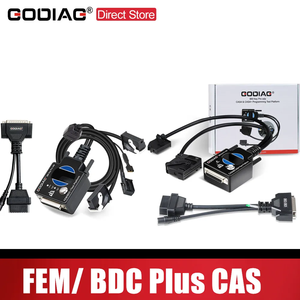 

Тестовая платформа GODIAG для BMW CAS4/CAS4 + программирование ключей/потеря всех ключей/добавление нового ключа плюс Фем/BDC для устройства Xhorse/AUTEL/CGDI