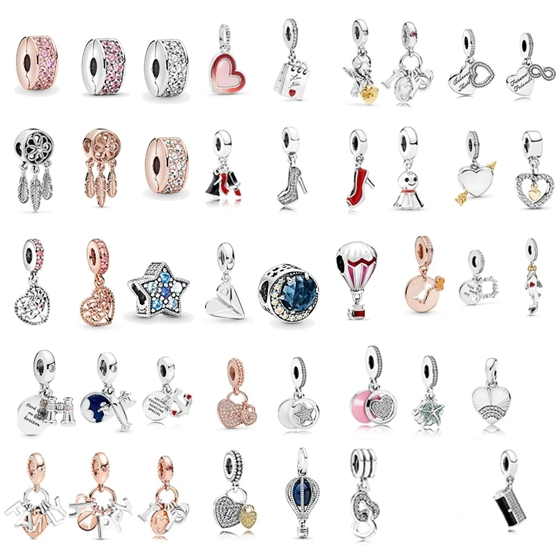 

Genuine Fashion High Quality Dream Catcher Fashion Love Pendant Amulet Charm Bead Suitable for Matching Charm Bracelet DIY Women