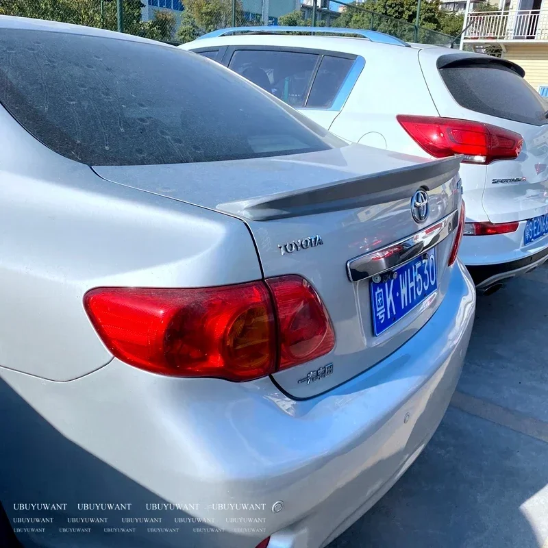 Спойлер для Toyota Corolla 2007 2008 2009 2010 2011 2012 АБС-материал углеродное волокно аксессуары
