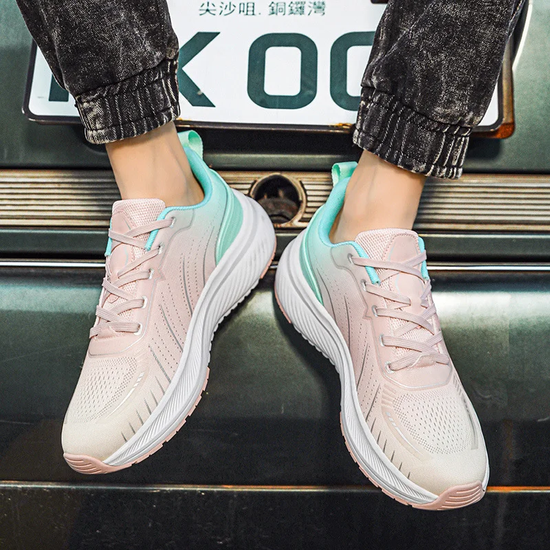 SALUDAS Women Sneakers Professional Running Sneakers Fashion Ultra-lightweight Couple Sneakers Outdoor Women Tennis Shoes