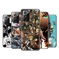 cool attack on titan for samsung galaxy a01 a11 a22 a12 a21s a31 a41 a42 a51 a71 a32 a52 a52s a72 a02s a03s phone case