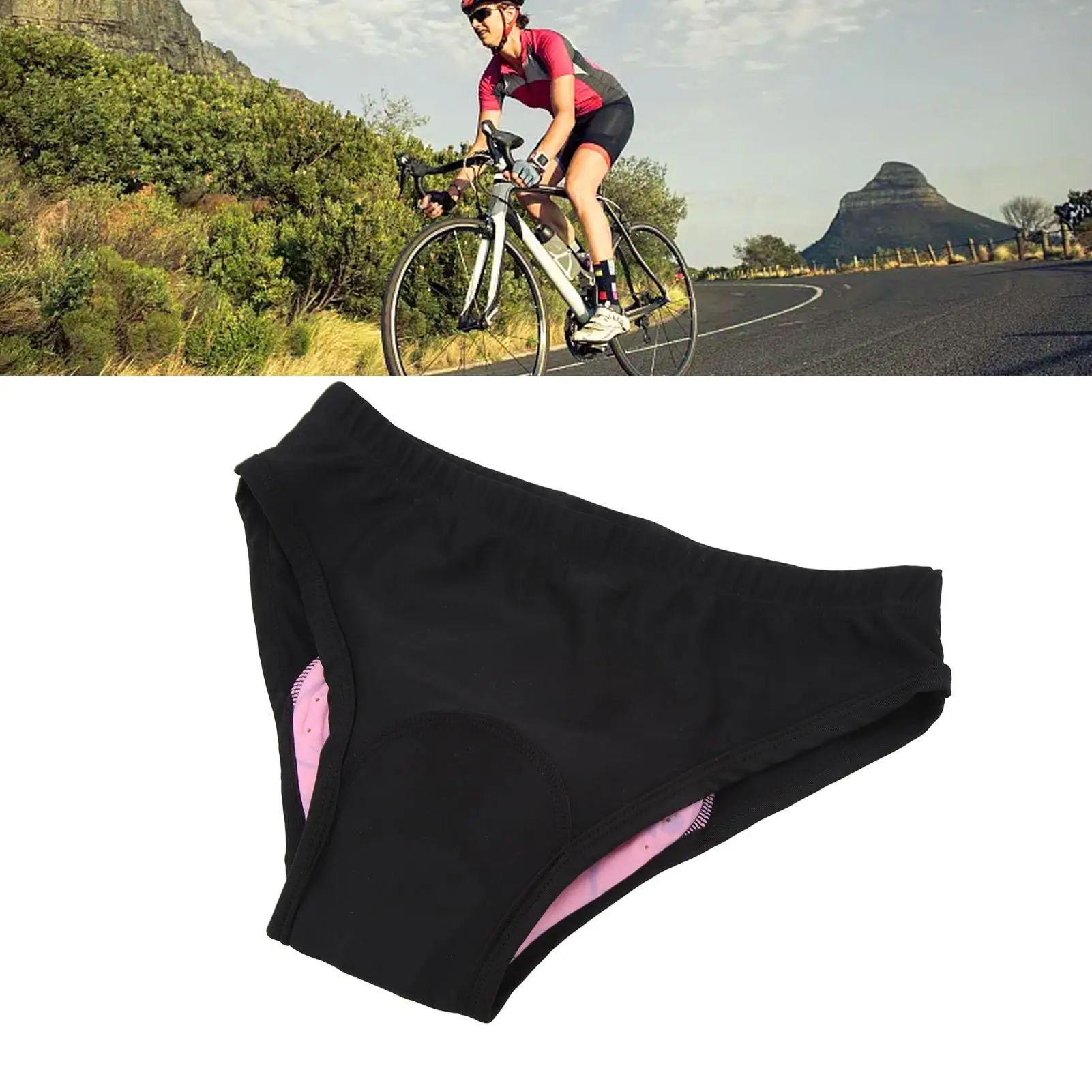 Женские 3D Мягкие велосипедные шорты нижнее белье дышащее женское для