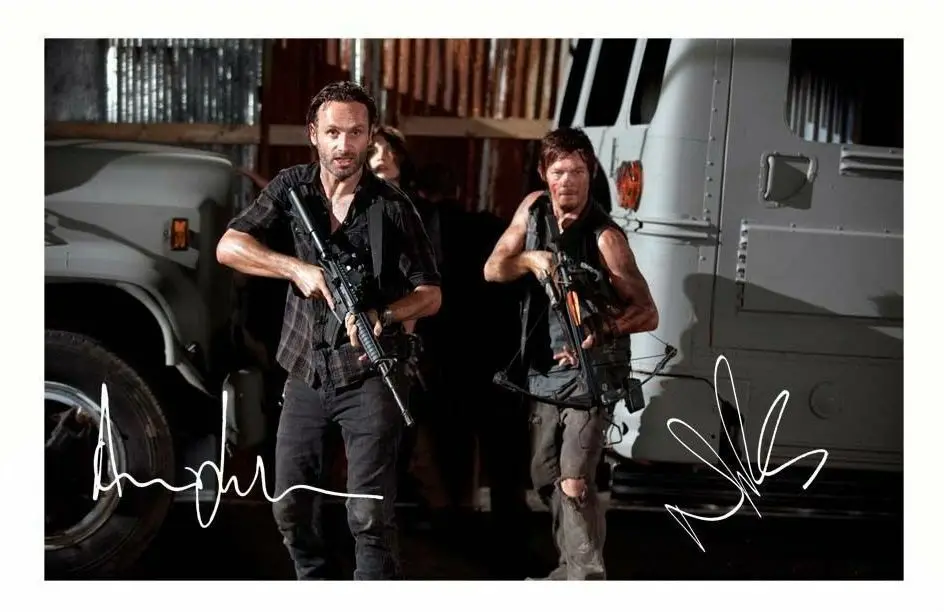 Печать фильмов Ходячие мертвецы, Шелковый плакат, домашний Настенный декор 24x36 дюймов