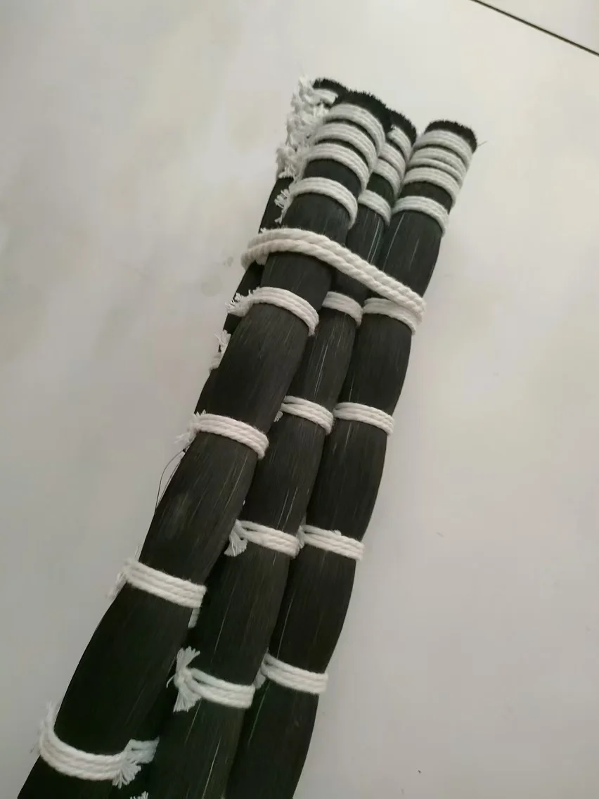 500 грамм черный конский хвост для скрипки виолончели волосы с бантиком от 80 до 100