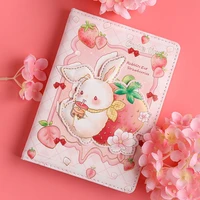 cute cartoon notebook planner 36k agenda magnetic buckle leather travel diary note book notepad journal stationery