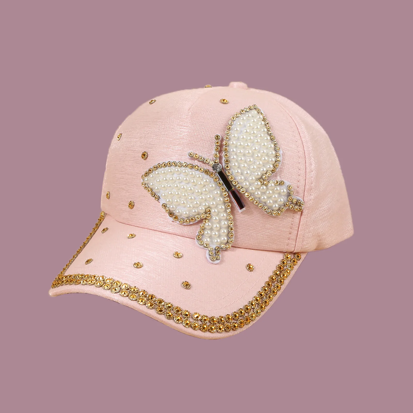 

Women's Shading Sequined Baseball Hip Cap Cap Cap Hat Sun Hat Hop Baseball Caps Baseball Cap with Moon Large Work Hat