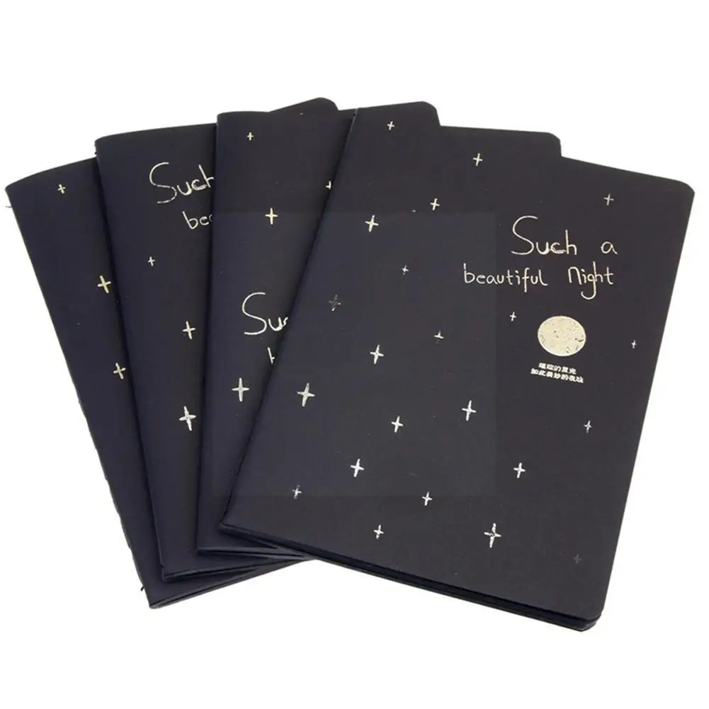 

Creativity Sketchbook Diary Painting Graffiti Paperback Paper Supplies Black Sketchbook Office Student Supplies Notebook Sc K7j1