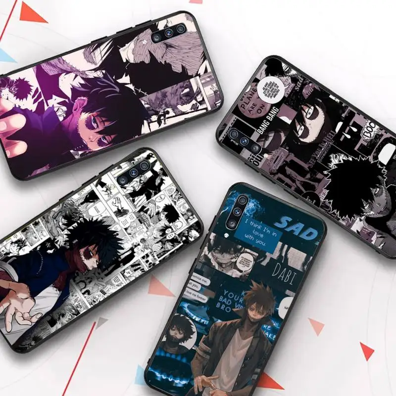 

My Hero Academia Dabi Phone Case for Samsung Galaxy A 51 30s a71 Soft Silicone Cover for A21s A70 10 A30