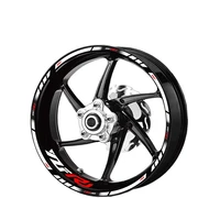 motorcycle refit yzf1000 r1r3r6r15 wheels rims hub sticker with waterproof reflective for