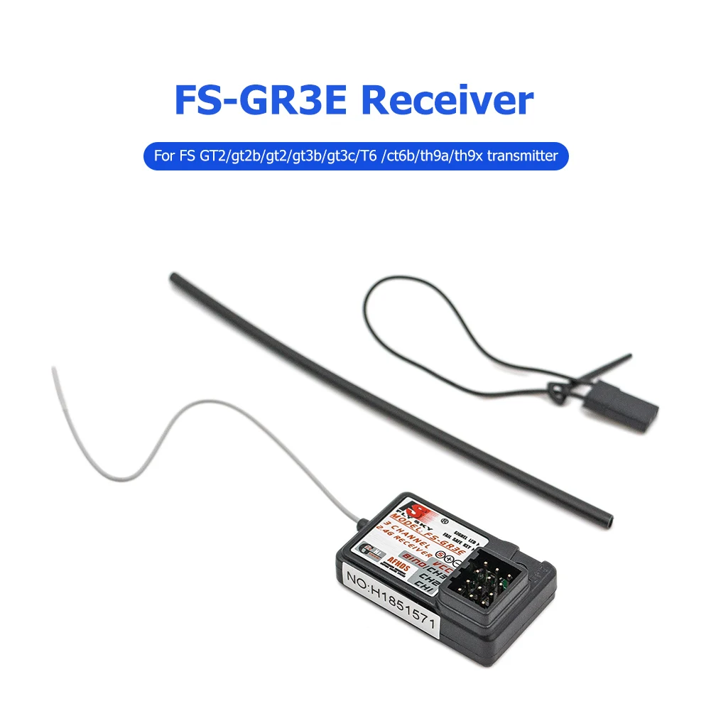 

Приемник Flysky FS-GR3C 3CH 2,4 Ghz ДЛЯ FS GT2 GT2B GT3 GT3B GT3C T6 CT6B TH9X передатчик