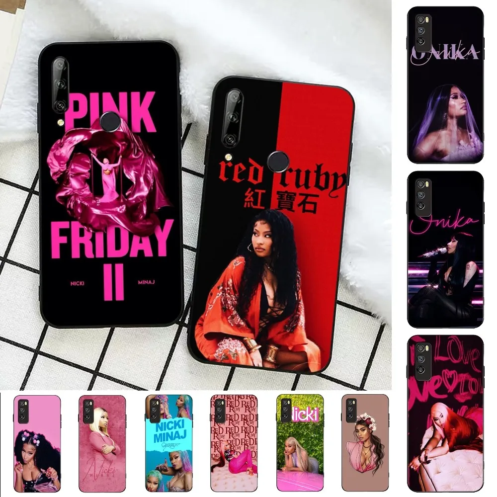 N-Nicki M-Minaj Rapper Pink Friday 2 Phone Case For Huawei Honor 10 Lite 9 20 7A 9X 30 50 60 70 Pro Plus Soft Silicone Cover