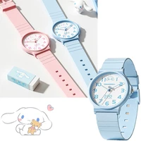 original sanrio watch cinnamorol hello kittys mymelody kawaii students children girls anime learning waterproof electronic watch