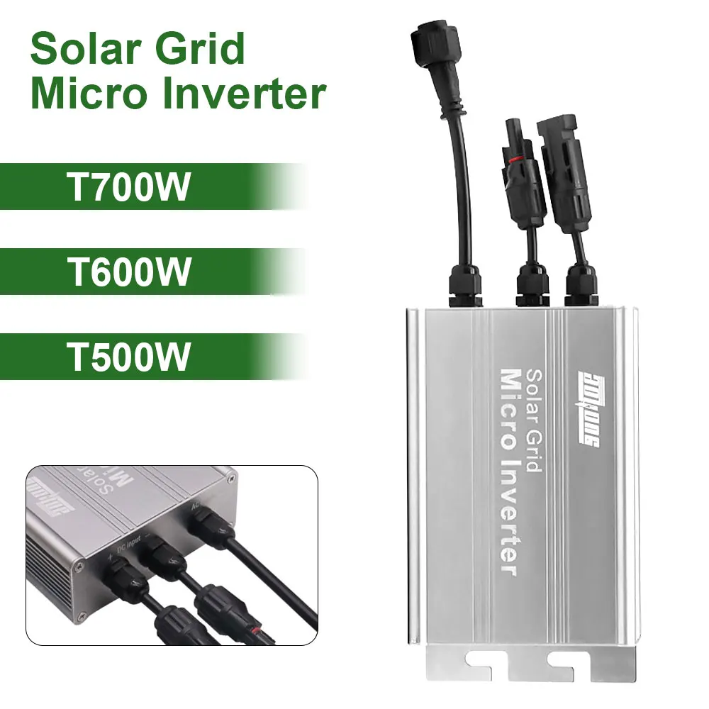 

500 Вт/600 Вт/700 Вт MPPT солнечная сетка, микро инвертор, солнечная сетка, фотоэлектрическая система, инвертор солнечной энергии 230 В/В переменного тока