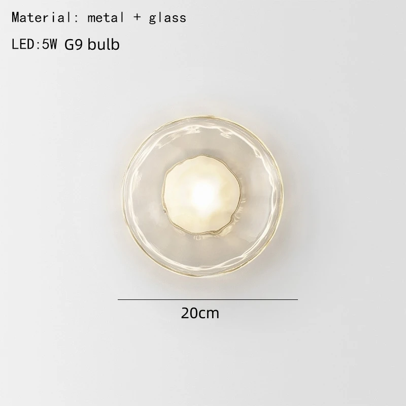 

Настенный светильник HomeLover Ceto серый/белый