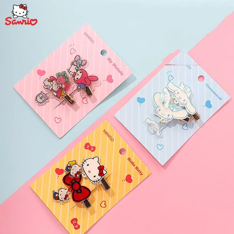 

Новинка кавайная Sanrios мультяшная моя мелодия коричная мультяшная аниме милая девочка модная Принцесса аксессуары для волос подарок