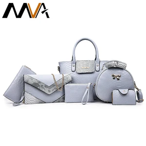 MVA Luxury Handbags Women New 6 PCS Set Aligator Pattern Handbag Female
Shoulder Bag Travel Shopping Ladies Crossbody Bag Casual 35.86 USD