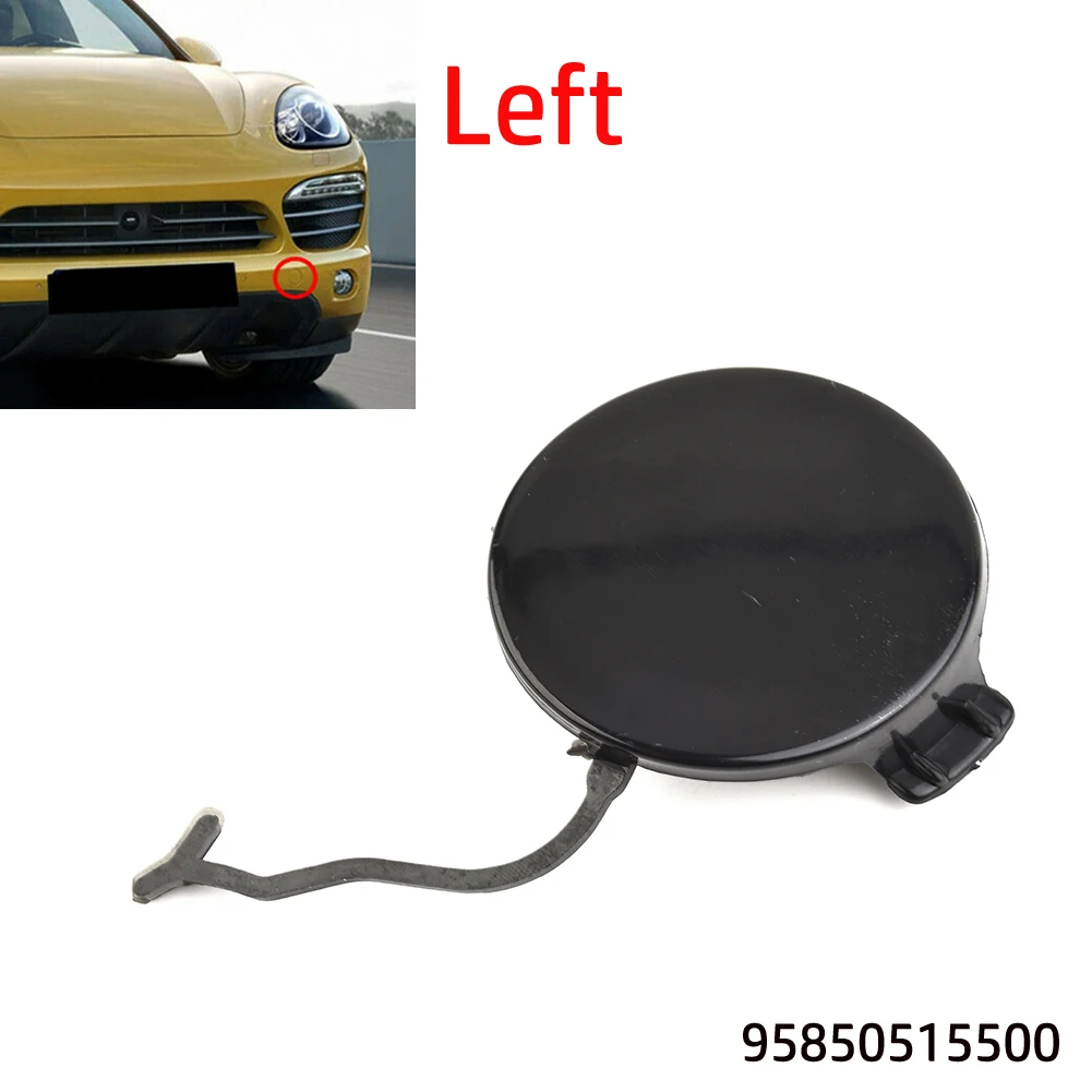 

Car Front Left Bumper Tow Hook Eye Cap Cover Primed Tow Hook Cover Trim 95850515500 For Porsche For Cayenne 2011-2014