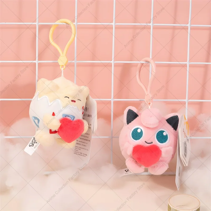 Фото Оригинальные плюшевые игрушки Pokemon Umbreon Mimikyu Gengar Snorlax, милые куклы Sprigatito Fuecoco Quaxly Pamo Peluche, подвески, подарки для детей №4