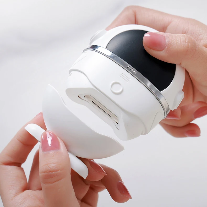 Машинка для стрижки ногтей электрическая умный триммер с ножницами удаления