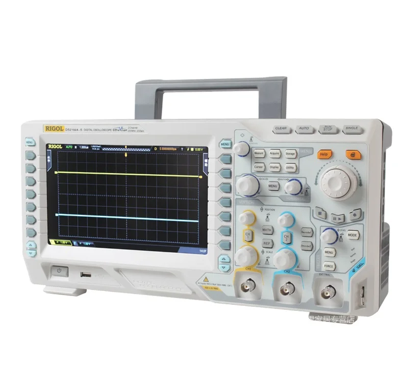 

RIGOL DS2102A-S 100MHz Digital Oscilloscope 2 Analog Channels