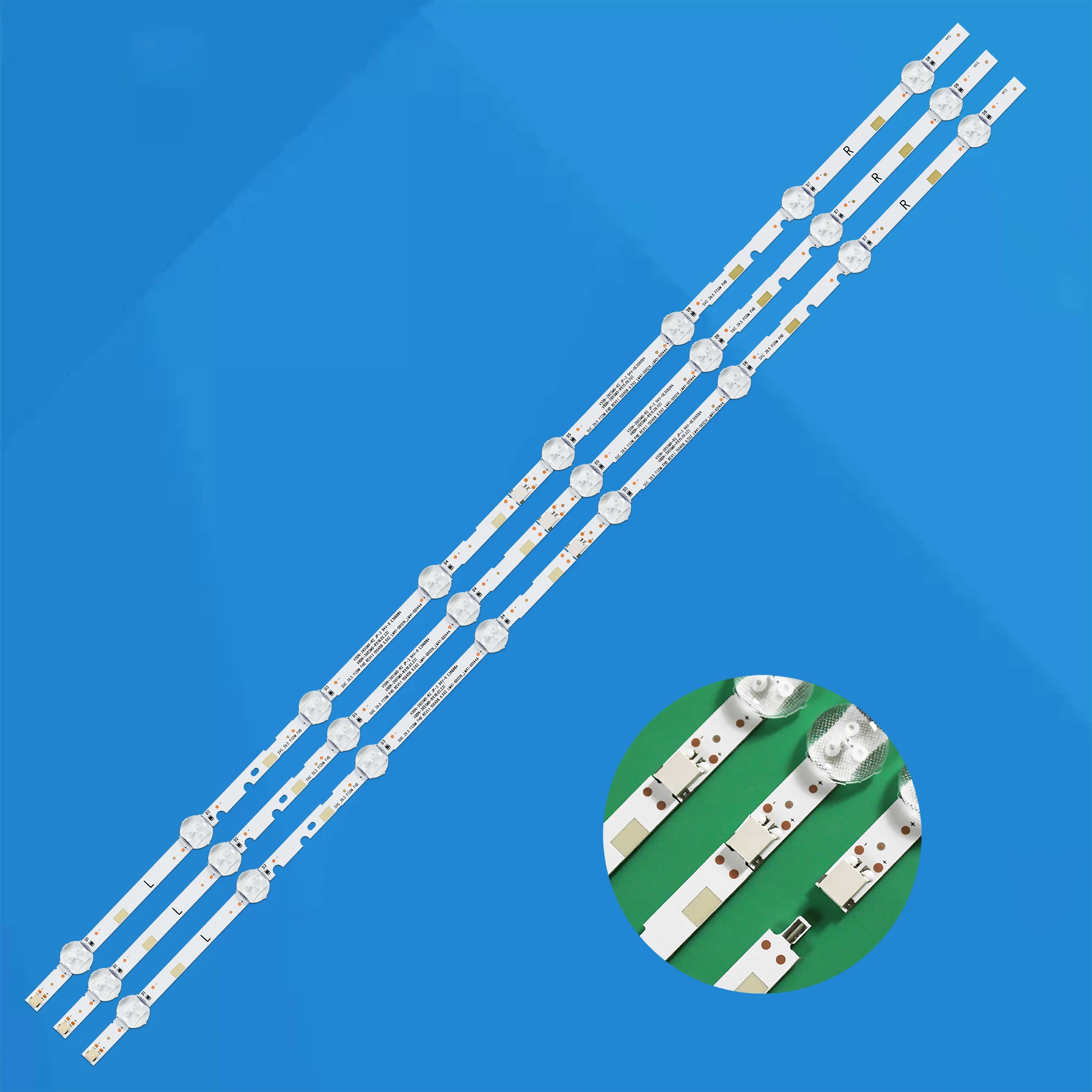 Светодиодная лента для подсветки Samsung UE40M5002AK UE40M5002 UE40M5075AU UE40M5075 UN40N5200AF UN40M530DAF UN40J5250AF