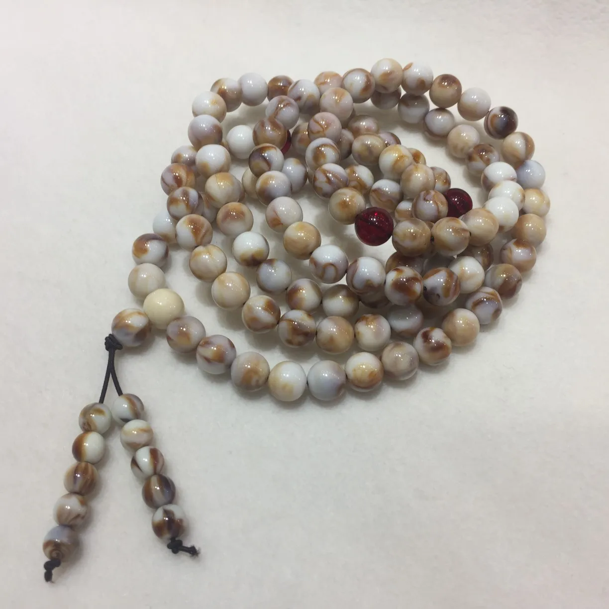 

Natural Amber Bracelet Men Women Burmese Root Amber 108 Bead Mala Bracelets Genuine White Beeswax Beads Elastic Beaded Bangle