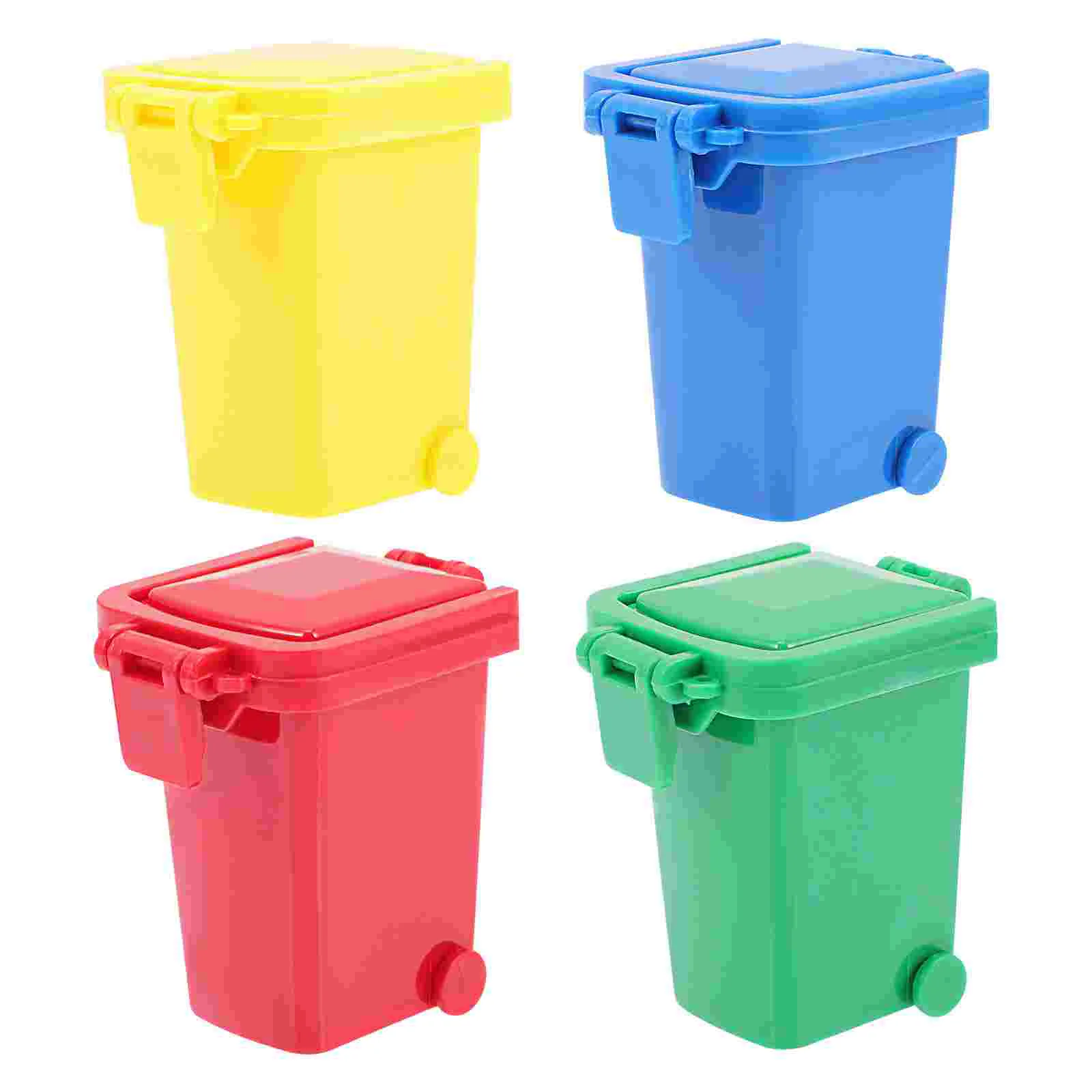 

Toy Can Garbage Trash Mini Truck Bin Holder Pushcurbsidebirthday Party Favors Cup Toys Kids Recycle Tiny Desk Size Office