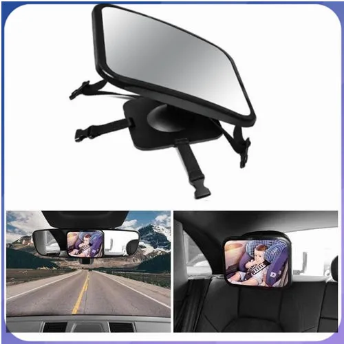 

Baby Car Mirror Wide Angle Baby Car Mirror Children Facing Rear Ward Infant Care Square Safety Kids Monitor Car Accessories