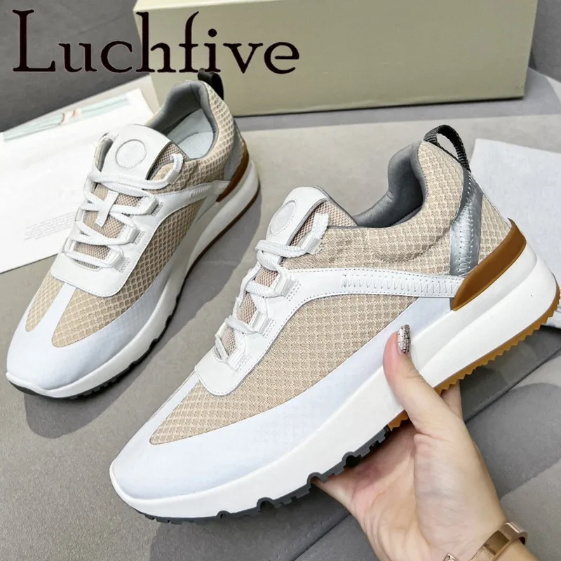 

Мужские сетчатые кроссовки, черные повседневные кроссовки на плоской подошве, с круглым носком, на шнуровке, для улицы и прогулок, весна-осе...