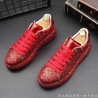 european station mens fashion brand casual shoes 2022 new stylish sneaker summer platform height increasing cool guy shoes