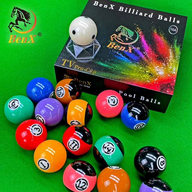 Набор бильярдных шаров BenX Tournament Black TV 2 1/4 дюйма