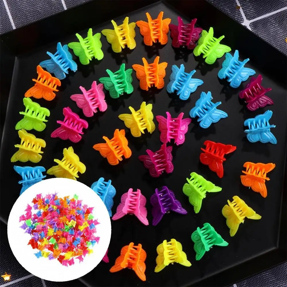 

Kids Hair Clips Pure Colors Beautiful Sweet Durable Children Hairpins