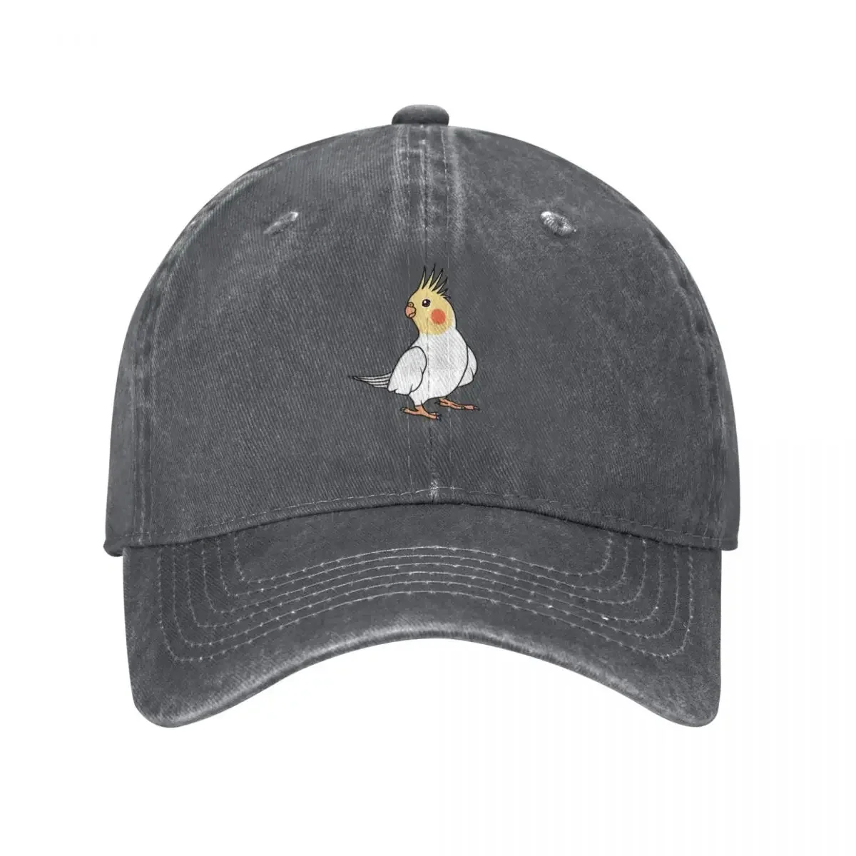 Бейсбольная кепка Lutino Cockatiel Wild Ball Hat милая брендовая женская для мальчиков и