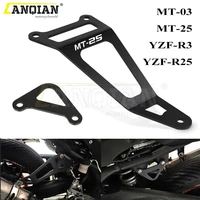 mt 25 motorcycle left right rear foot rest blanking plates bracket for yamaha mt25 mt 25 2015 2016 2017 2018 2019 2020 2021