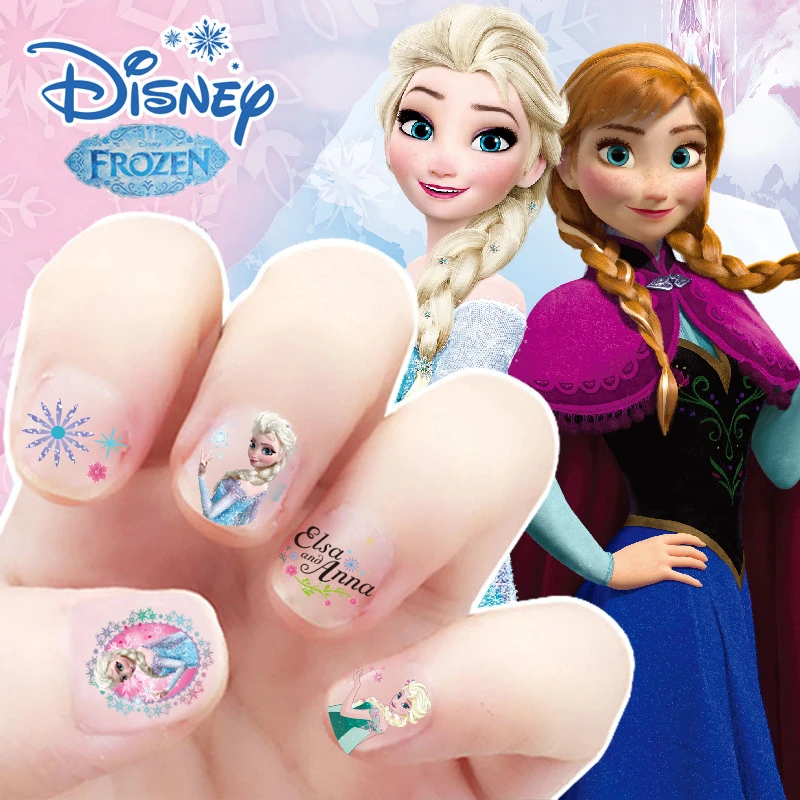 

Disney Nail Stickers Cartoon/ Disney Princesses Elsa Frozen Hot-ing Girly Nail Decals Nail Stickers 3D Nail Decals, Sticker KT10