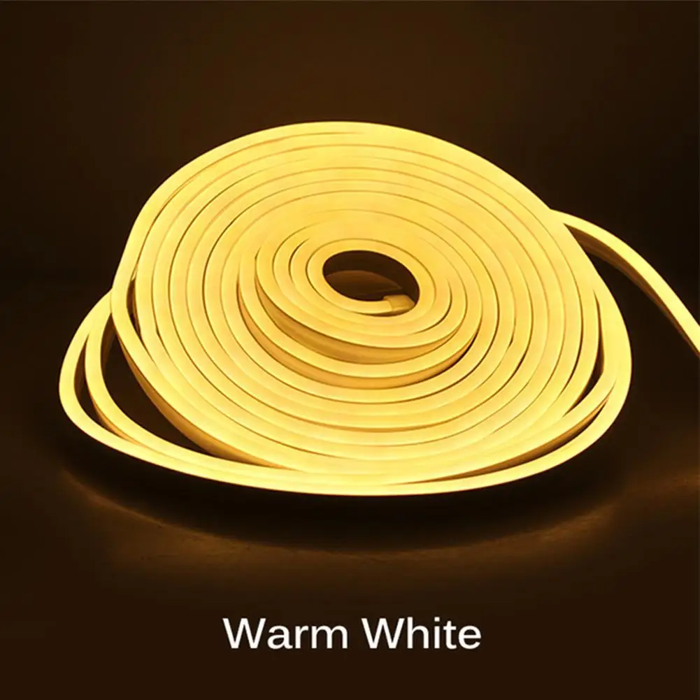 

Led Light Strip 5m 2835 Low Voltage 12v Waterproof Silicone Flexible Light Strip Outdoor Advertising Decoration