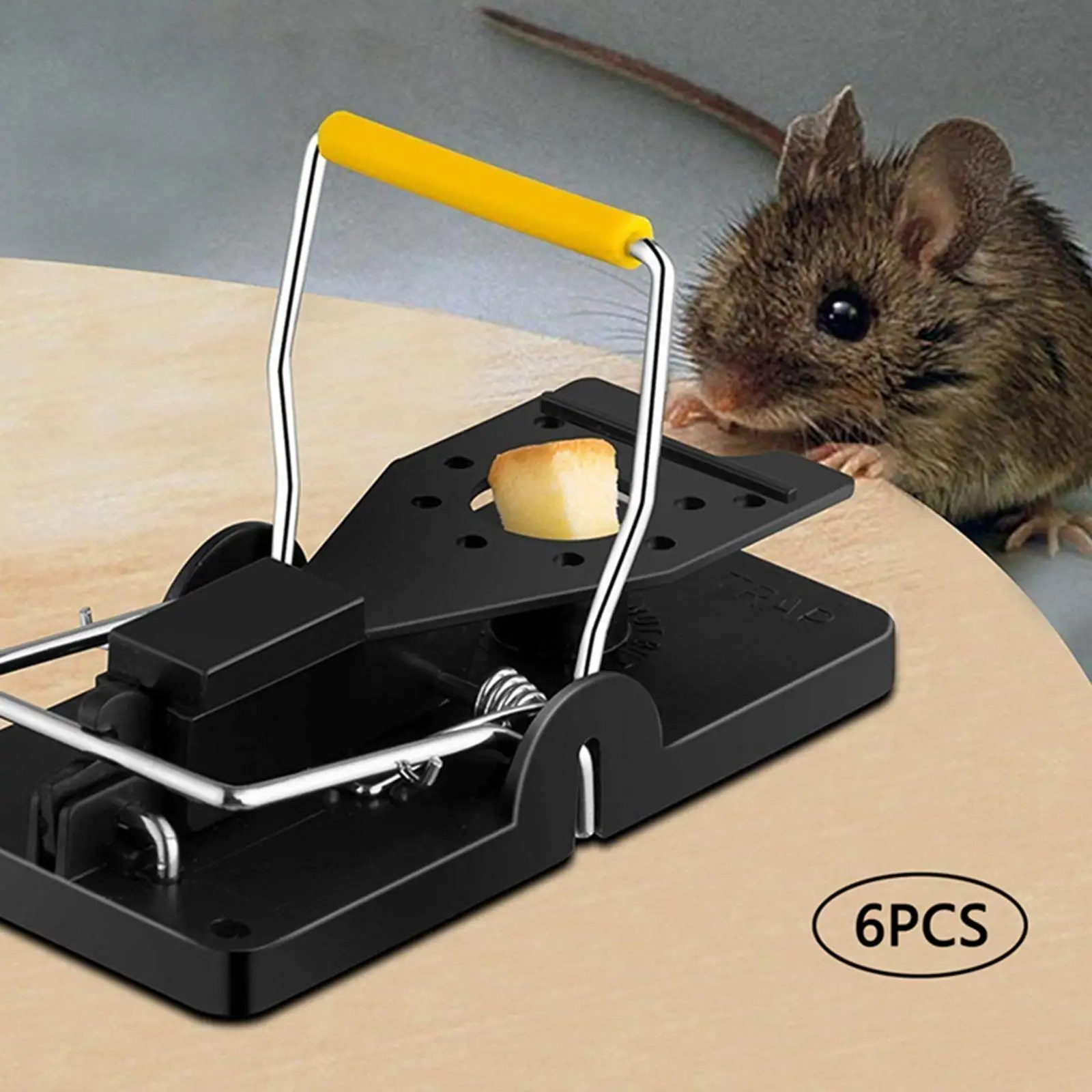 

Large Mice Traps Reusable Indoor Outdoor Garden Pest Control Snap Traps