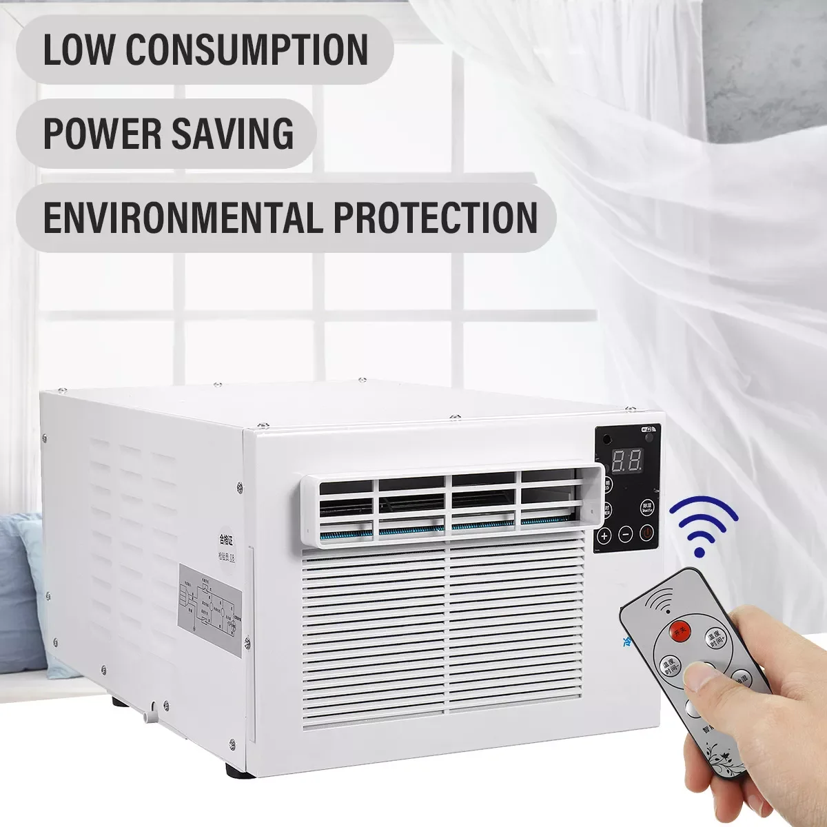 1100W Desktop Air Conditioner 220V Air Conditioning Fan Timing Air Cooler Fans Remote Control Air Conditioner For Home Office enlarge