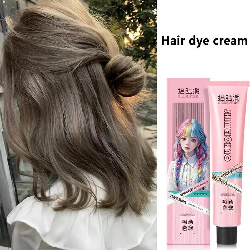 Крем для окраски волос стойкая краска долговечные продукты укладки густых