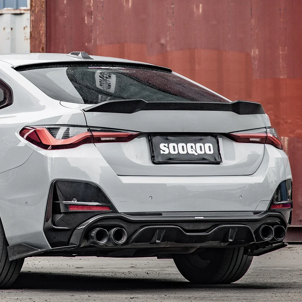 Стильный сухой спойлер MP из углеродного волокна хвостовик крыла для BMW 4 серии