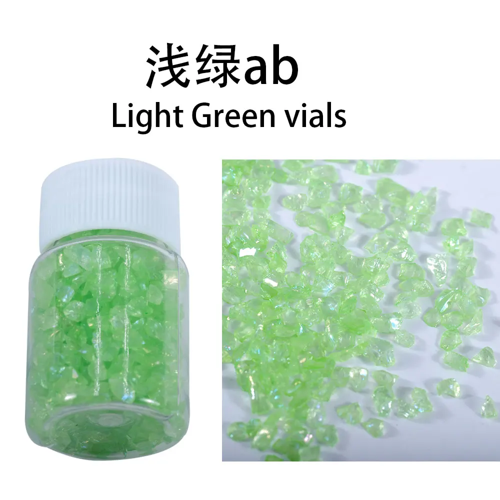 Прозрачные Стразы AB неправильной формы из стекла для дизайна ногтей 25 г/бутылка 16