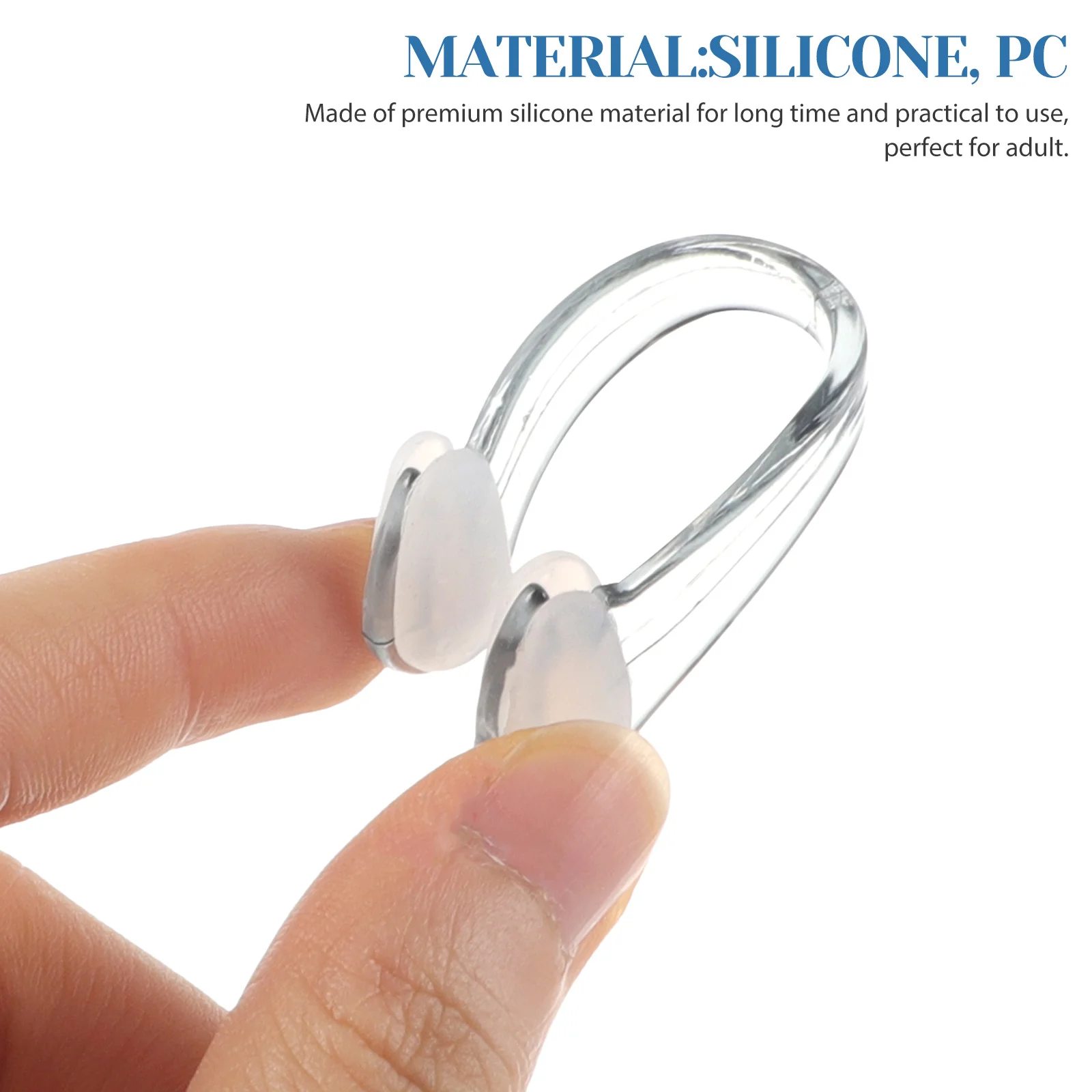 Рисунок 3 - силиконовые зажимы для носа