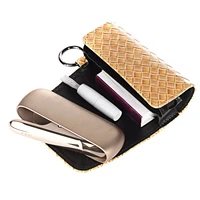 flip cover for iqos 3 0 duo case bag holder double book cover wallet leather pouch with ring for iqos 3 0 accessories