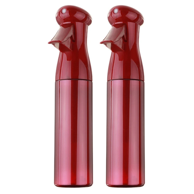 

2X 250Ml Hair Beauty Mist Spray Water Bottle Sprayer Hairdressing Salon Barber Flowers Plant Water Sprayer Tool Red