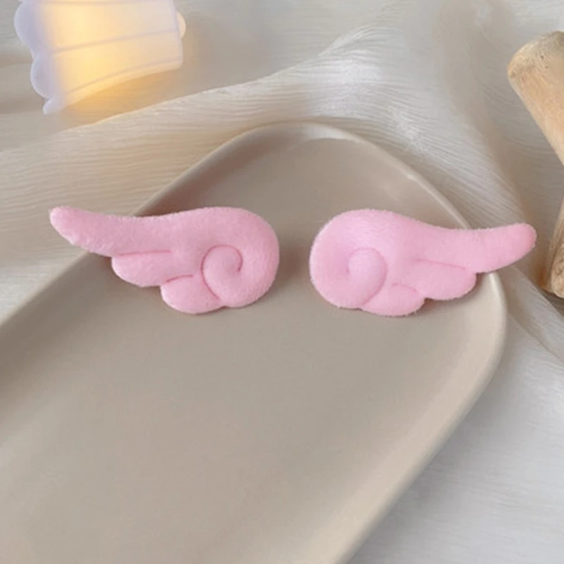 

Angel Wings Shape Solid Color Hairpin Cute Barrettes Kids Ponytail Hairpins